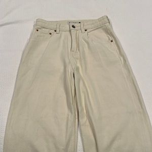 motel rocks cream jeans